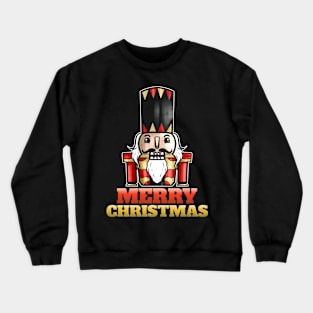 Nutcracker Merry Christmas Crewneck Sweatshirt